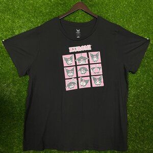 Kuromi Anime, Cartoon Graphic T-shirt, size 3XL